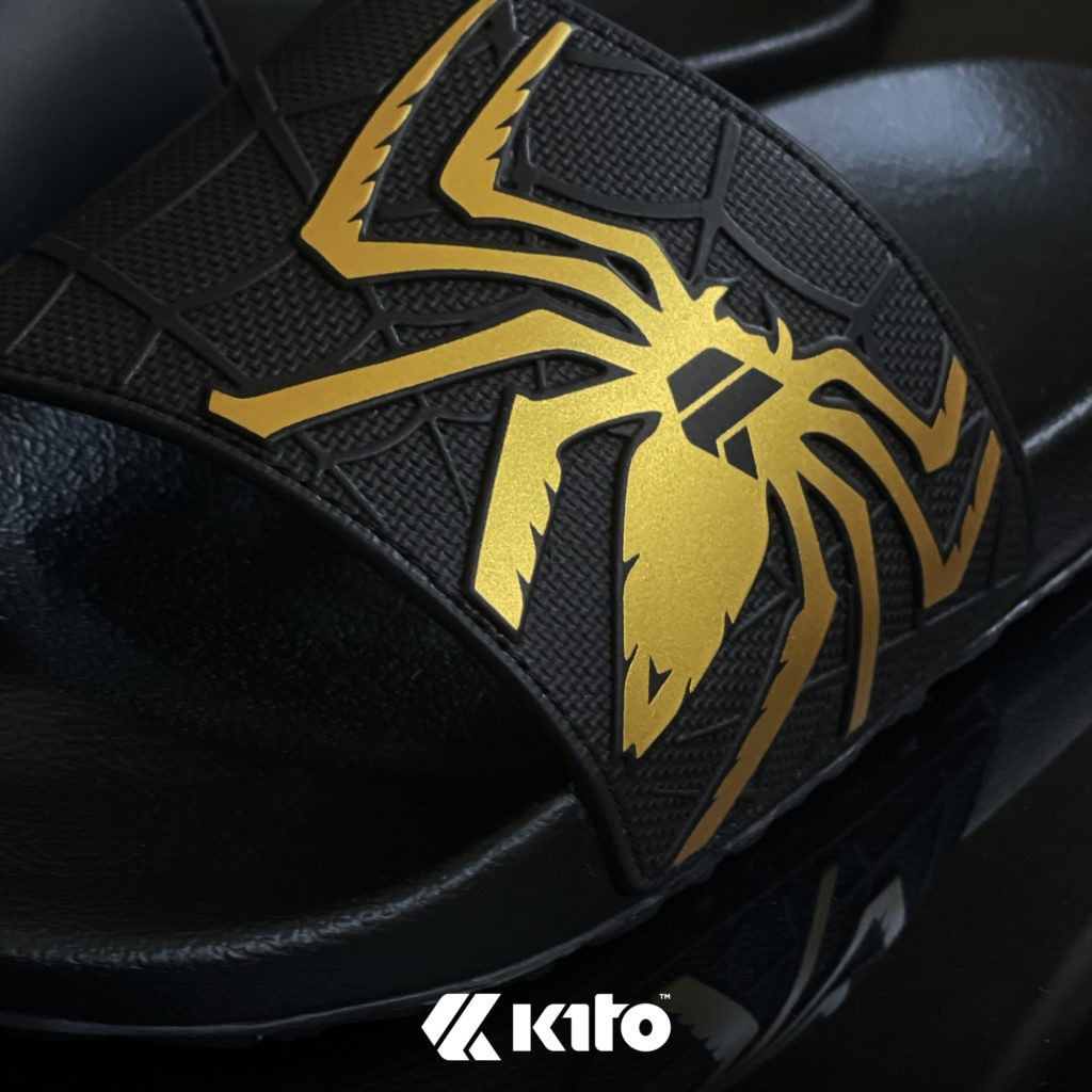 🔥Kito AH93 Spider รองเท้าแตะ Unisex รุ่น ไซส์ 36-43 สี ดำ น้ำเงิน กรม แดง ขาว เหลือง maksim