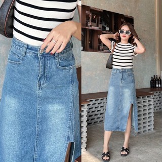 MyWay Brand : Jeans Skirt *ราคาเฉพาะกระโปรงน้า 👋เลื่อนดูขนาดที่รูปสุดท้ายน้า