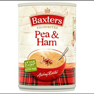 แบกซ์เตอร์ ซุปแฮมผสมถั่ว Baxters Pea &amp; Ham Soup 400g