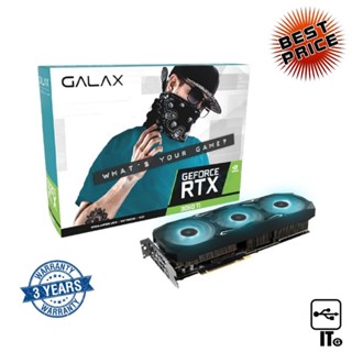 VGA GALAX GEFORCE RTX 3060 TI SG 1-CLICK PLUS OC - 8GB GDDR6X ประกัน 3Y การ์ดจอ