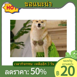 ❈✧สัตว์เลี้ยงตลก headdress Fado Corgi ORANGE Cat Cool กระโปรงหญ้ารุ่นฤดูร้อนบิกินี่การถ่ายภาพ props เสื้อผ้าตลก