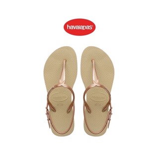 Havaianas รองเท้าแตะผู้หญิง TWIST SANDALS SAND GREY รุ่น 41447560154 สีครีม