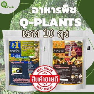 ปุ๋ย  อาหารพืช คิวแพลนท์ Qplant สูตร 1,2ของแท้ 100% สาหร่ายฮิวมิค ปุ๋ยปาล์ม ปุ๋ยทุเรียน ใส่เพิ่มผลผลิต ช่วยบำรุงรากต้นใบ