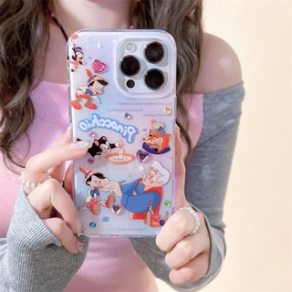 C149 เคสพินอคคิโอน่ารัก มีสตก.ให้ติดตกแต่ง