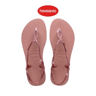 Havaianas รองเท้าแตะ Luna Sparkle Sandals - Crocus Rose รุ่น 41480653544PIXX (รองเท้าผู้หญิง รองเท้า รองเท้าแตะหญิง)