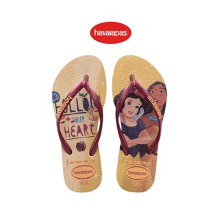 Havaianas รองเท้าแตะเด็ก Kids Slim Princess - Golden Gold รุ่น 41233280570GDXX(รองเท้า รองเท้าแตะ รองเท้าเด็ก)