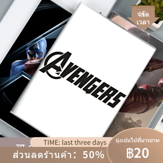 ✑Marvel movie Avengers นักเรียนต่อพ่วง B5 สมุดบันทึกหนา Iron Man Thor notepad ปรับแต่งได้