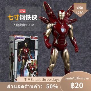 ✓☂โมเดล Marvel Avengers Alliance MK85 Iron Man ขยับชุดเกราะ SHF ที่ทำด้วยมือของแท้