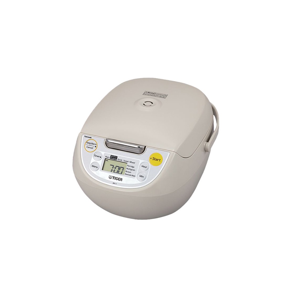 TIGER - หม้อหุงข้าวไฟฟ้า 1.0 ลิตร สีเบจ