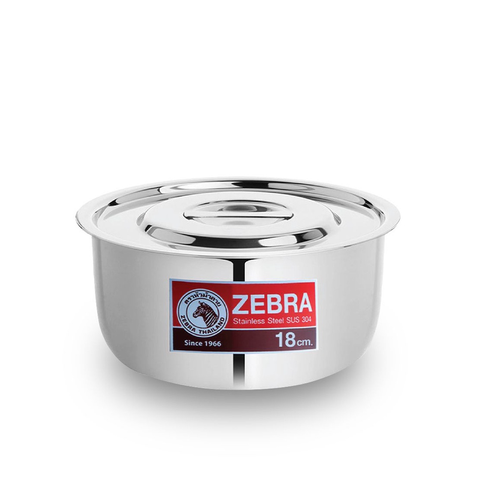 ZEBRA - หม้อแขก 18ซม.