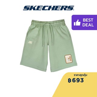 Skechers สเก็ตเชอร์ส กางเกงขาสั้นเด็กผู้ชาย Boys L.A. Hiking Shorts - L223B014-02SH