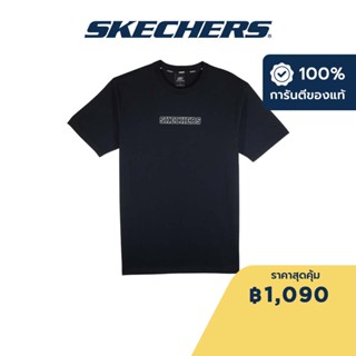 Skechers สเก็ตเชอร์ส เสื้อยืดแขนสั้นยูนิเซ็กส์ Unisex Warner Bros. Short Sleeve Tee Apparel - SL323U319-02L2