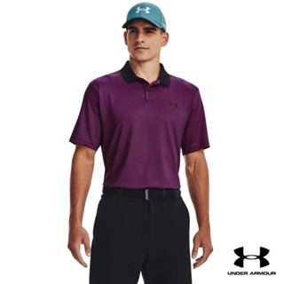 Under Armour UA Mens Performance 3.0 Printed Polo อันเดอร์ อาร์เมอร์ เสื้อออกกำลังกาย สำหรับผู้ชาย