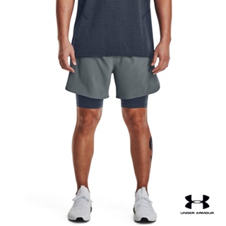 Under Armour Mens UA Peak Woven 2-in-1 Shorts อันเดอร์ อาร์เมอร์ กางเกงขาสั้น UA Peak Woven 2-in-1 สำหรับผู้ชาย