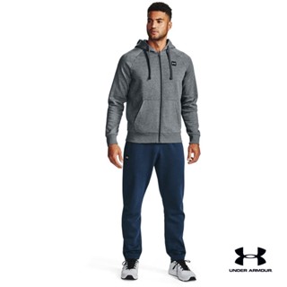 Under Armour Mens UA Rival Fleece Full Zip Hoodie