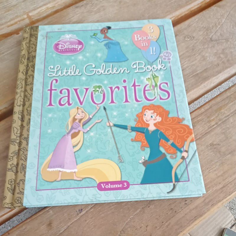 Disney Princess Little Golden Book Favorites Volume3
