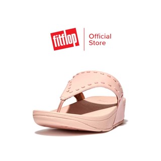 FITFLOP LULU RUBBER-STUD SANDALS รองเท้าแตะแบบหูหนีบผู้หญิง รุ่น GB1-A35 สี PINK SALT