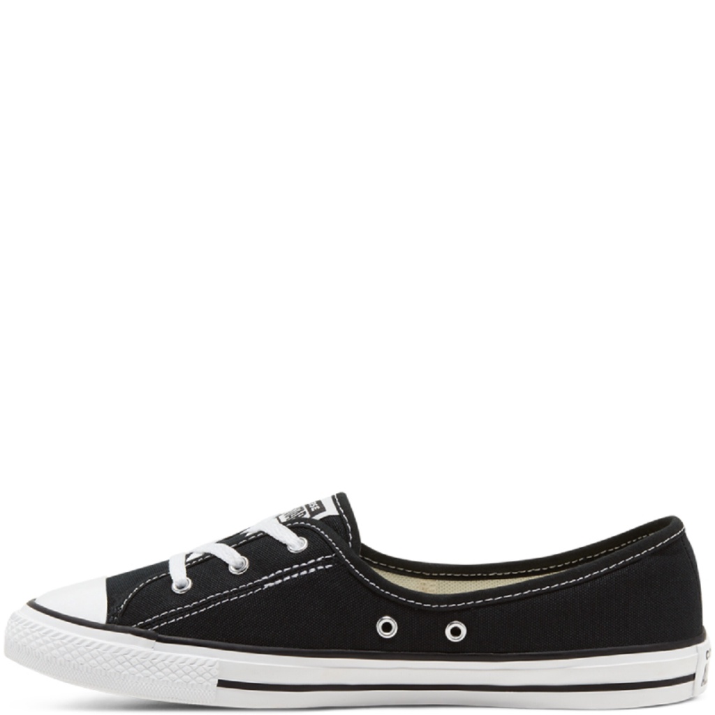✑Converse รองเท้าผ้าใบ Sneaker คอนเวิร์ส ALL STAR BALLET BASIC CANVAS WOMEN BLACK (566775C) 566775CU0BK