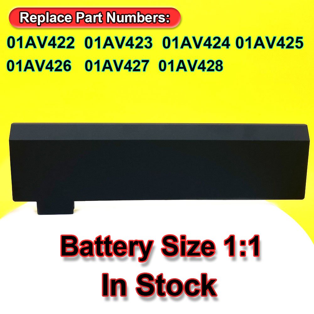 11.4โวลต์24Wh แบตเตอรี่แล็ปท็อปสำหรับ Lenovo T Hink P AD T470 T480 T570 T580 01AV426 01AV422 01AV423 01AV424 01AV425 01A