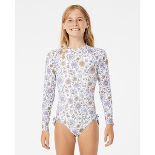 RIP CURL ชุดว่ายน้ำเด็ก กันUV 11MGRV COSMIC LS SURFSUIT -GIRL S22