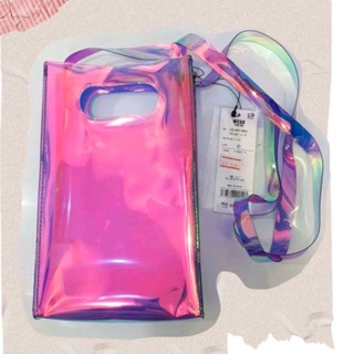 Mini Bag Hologram กระเป๋าสะพายไหล่ แบรนด์ WEGO จากญี่ปุ่น