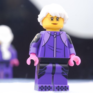 LEGO Grandmother Purple Tracksuit Chinese Town &amp; City