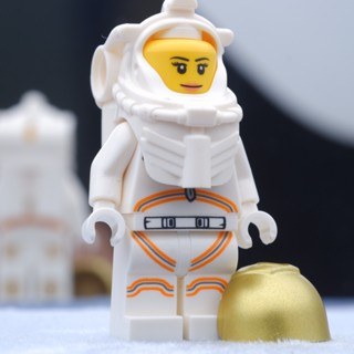 LEGO Astronaut Orange Lines Space Town &amp; City