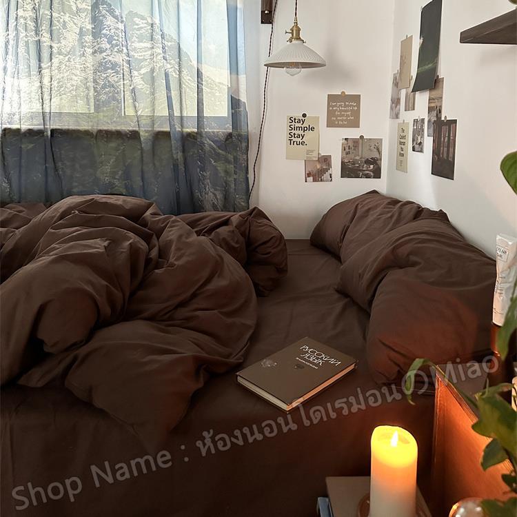 💟ผ้าปูที่นอนสไตล์วินเทจ ผ้าปูที่นอน 3.5ฟุต/5ฟุต/6ฟุต/7ฟุต ผ้าปูที่นอนมีความนุ่มสบาย ผ้าปูที่นอน+ปลอก