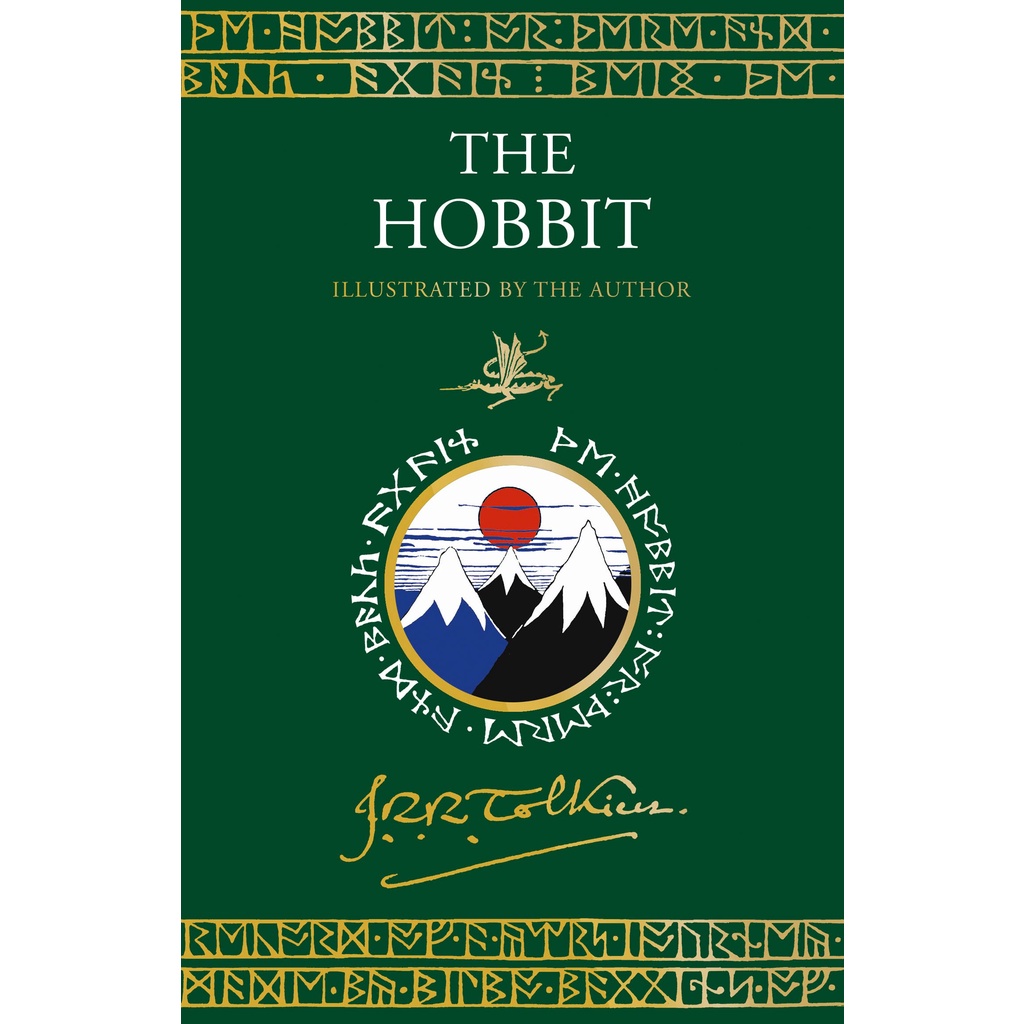 หนังสืออังกฤษใหม่ HOBBIT, THE: ILLUSTRATED BY THE AUTHOR