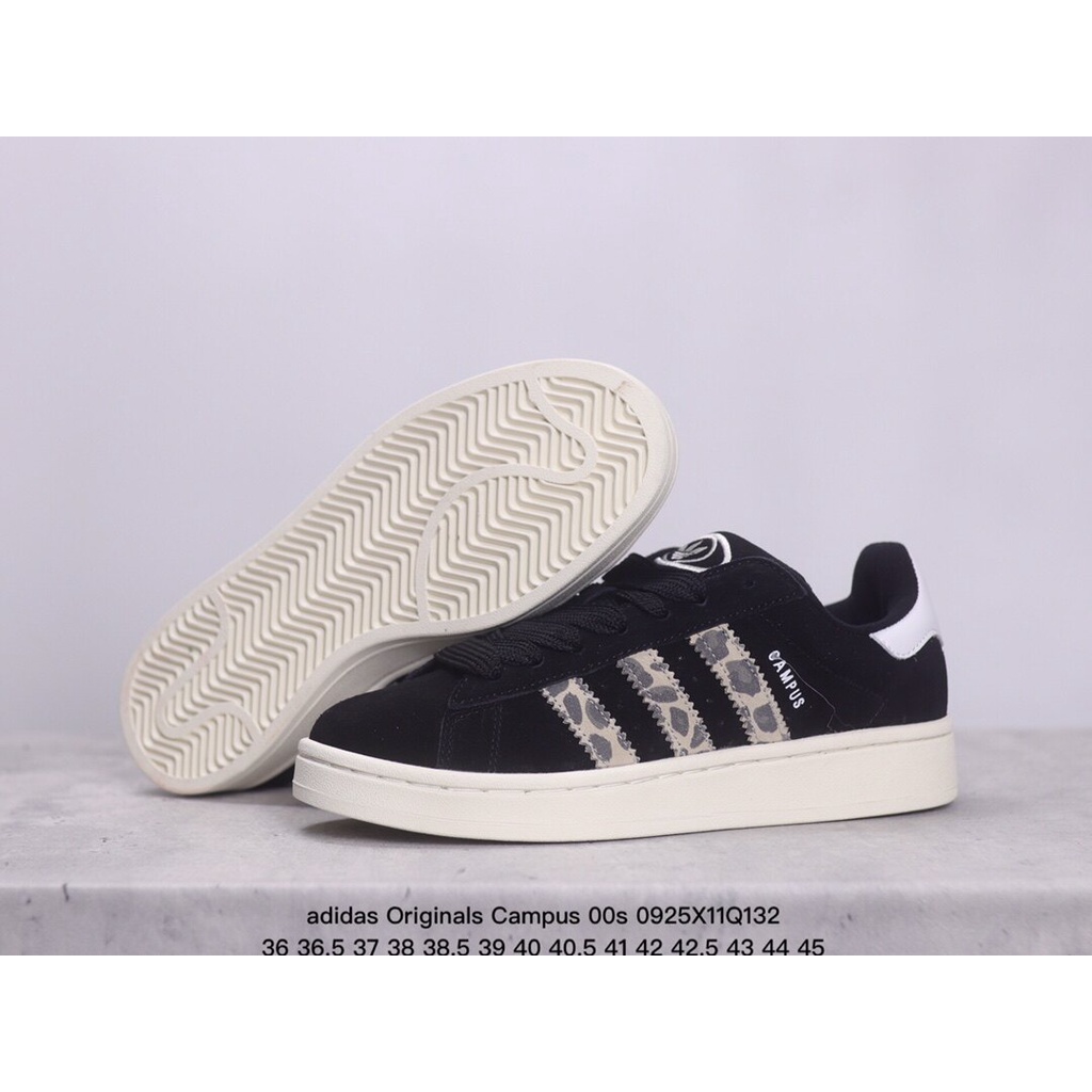 ♗☁Adidas Originals Campus 00s ชายและหญิงป้องกันการลื่นไถลและสวมใส่แฟชั่นรองเท้าผ้าใบวินเทจลำลองH0347
