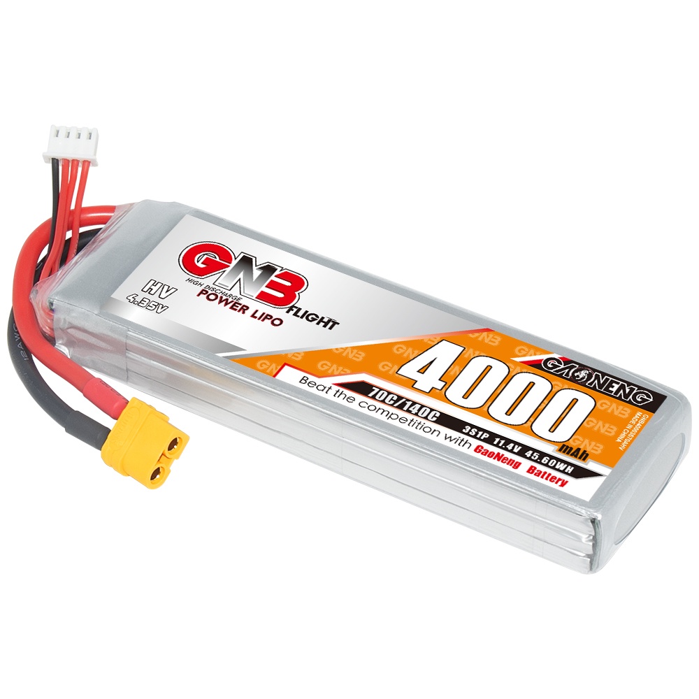 ✩GNB GAONENG 4000mah 3S 11.4V 70C 140C LiHV XT60 RC LiPo Battery RC Car Drone RC Boat