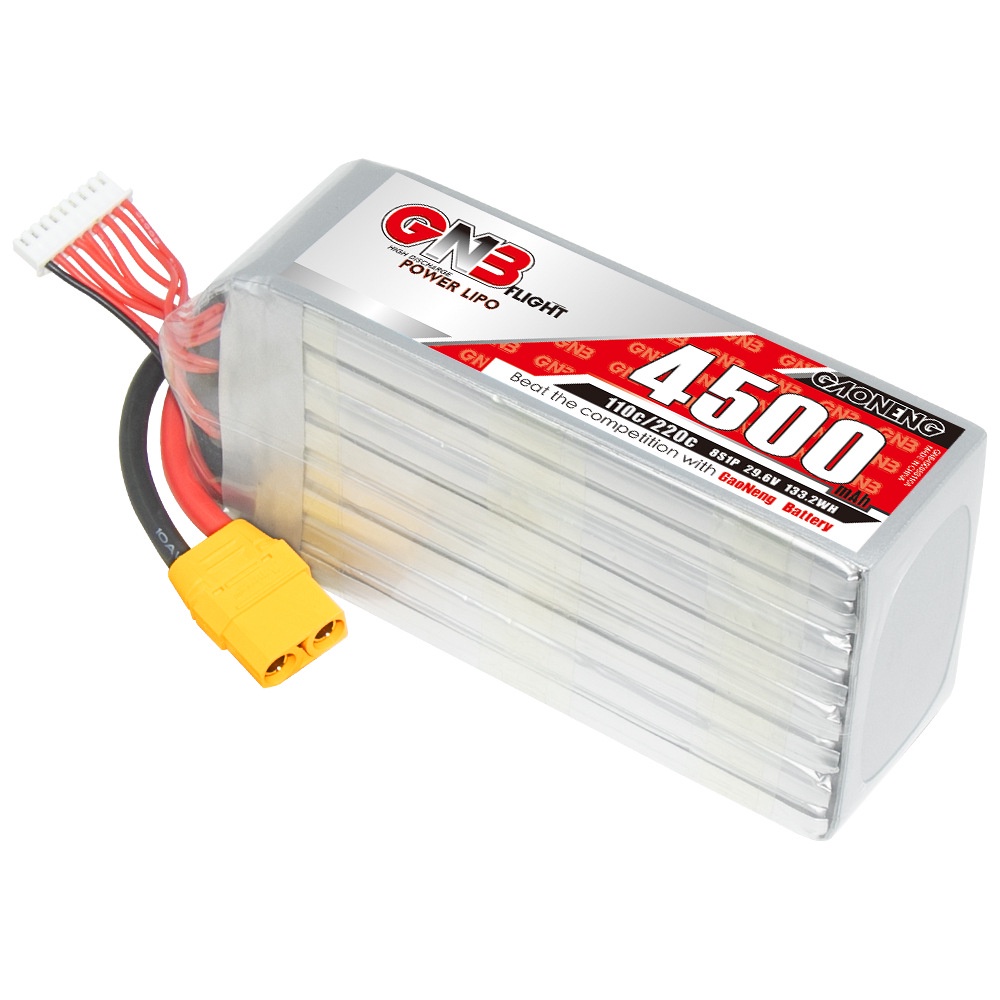 ✸GNB 8S 29.6V 4500mAh 110CLiPo Battery T-Rex 600 RC Airplane MultiCopter RC Boat RC Hobbies XT90 29.