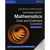 Cambridge IGCSE® Mathematics Coursebook Core and Extended Second Edition with Cambridge Online