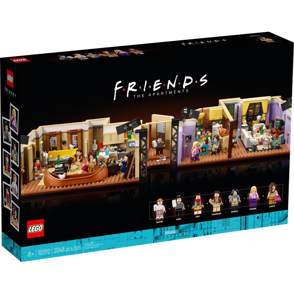 เลโก้ LEGO Exclusives 10292 The Friends Apartment {สินค้าใหม่มือ1 พร้อมส่ง กล่องคมสวย ลิขสิทธิ์แท้ 1