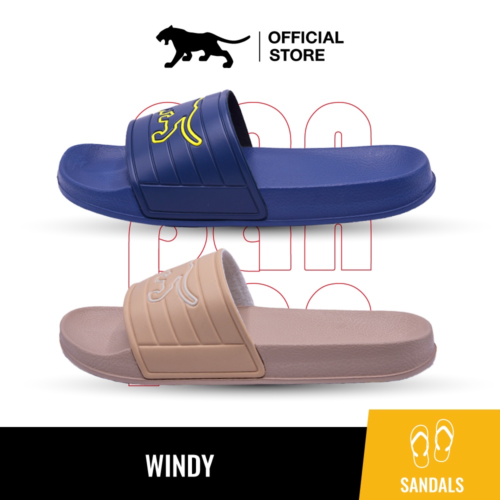[PANTSDGWS ลด 100]  PAN รองเท้าแตะ รุ่น WINDY ชาย หญิง ใส่สบาย น้ำหนักเบา ไม่ลื่น พื้นนุ่ม PFD101 ไซ