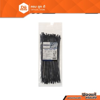 POWER MAX เคเบิ้ลไทร์ 8 นิ้ว x 2.5 มม. สีดำ (แพ็ค 100 ชิ้น) |ZWG|