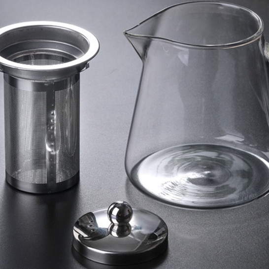 [St.Coco Cafe]กาชงชา มี ที่กรอง 450 มล. ทนความร้อนสูง กรองสแตนเลส 304 - รูปที่ 3