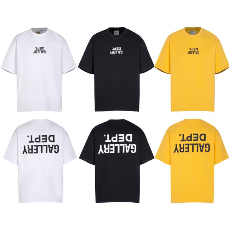 พร้อมส่ง Gallery Dept ใหม่ เสื้อยืดคอกลม แขนสั้น ผ้าฝ้ายแท้ พิมพ์ลายตัวอักษรสโลแกน