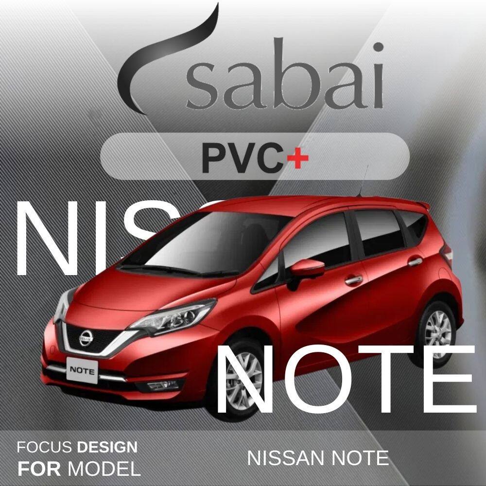 SABAI ผ้าคลุมรถยนต์ NISSAN Note เนื้อผ้า PVC อย่างหนา คุ้มค่า เอนกประสงค์ #ผ้าคลุมสบาย ผ้าคลุมรถ sa