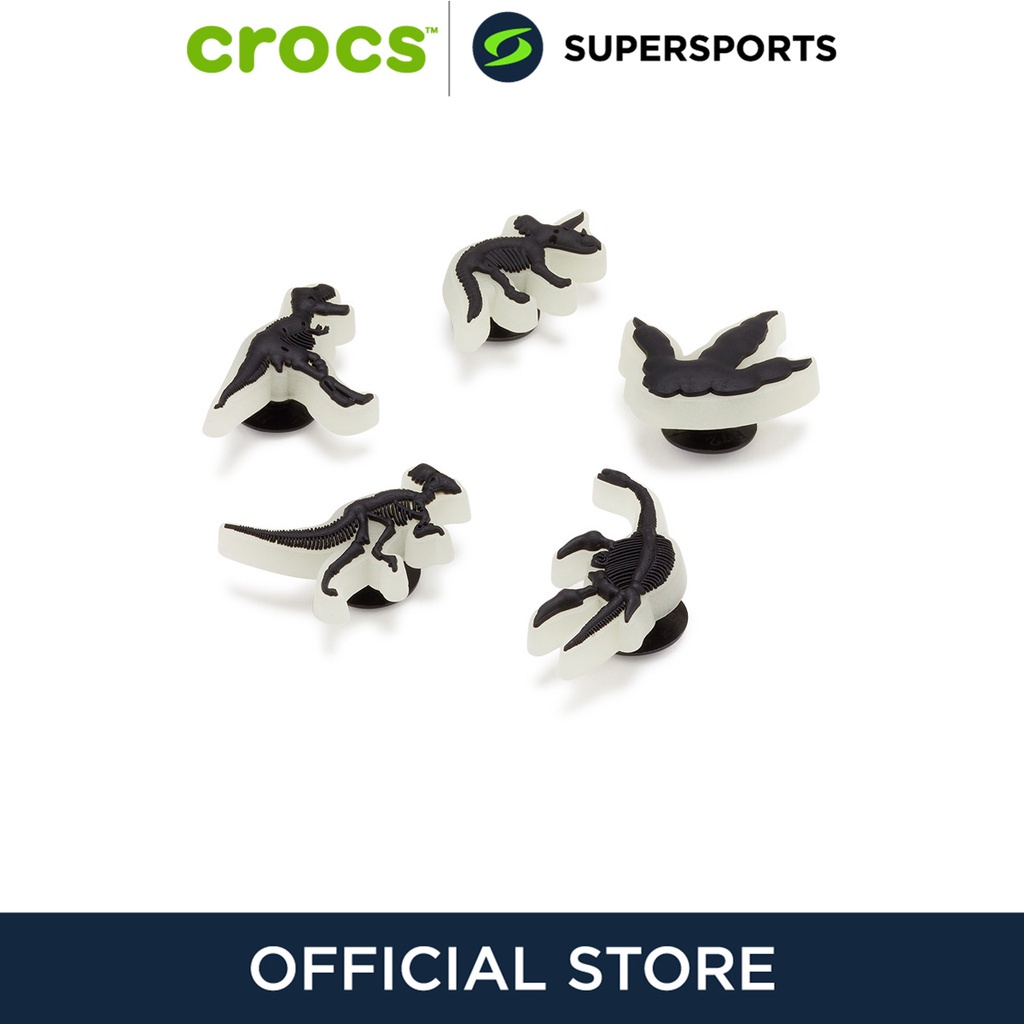 CROCS Jibbitz Glow In The Dark Dino 5-Pack ตัวติดรองเท้า