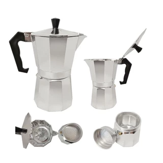 OneCafe ชุดหม้อต้มกาแฟ Moka Pot 3/ 6 ถ้ว