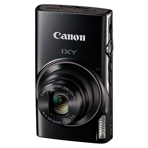 กล้องดิจิทัล Canon Ixy 650 สีดํา ซูมออปติคอล 12X Wi-Fi Ixy650Bk 【Direct from Japan】