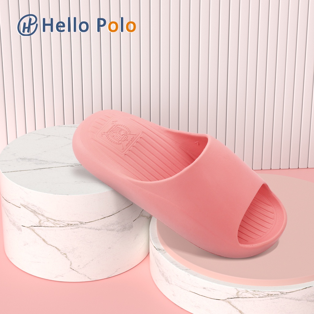 Hello Polo รองเท้าแตะผู้หญิง แฟชั่น ใส่ในบ้าน ลําลอง พื้นนิ่ม HP8004W