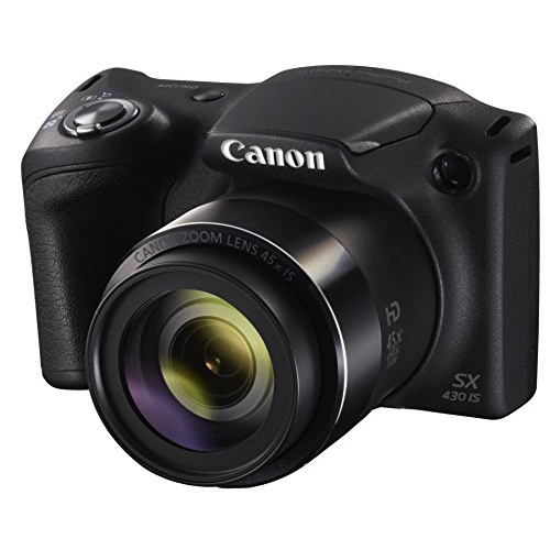 กล้องดิจิทัล Canon Powershot Sx430 Is ซูมออปติคอล 45X Wi-Fi Pssx430Is สีดํา 【Direct from Japan】