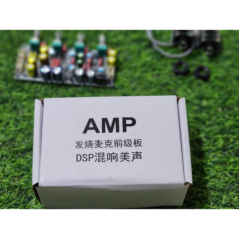 ZK-AMP Wuzhi **ของแท้** แอมป์จิ๋วคาราโอเกะ ปรีไมค์แอมจิ๋ว ไมค์โครโฟน  พรีเอฟเฟคบอร์ด DSP zk-amp dsp