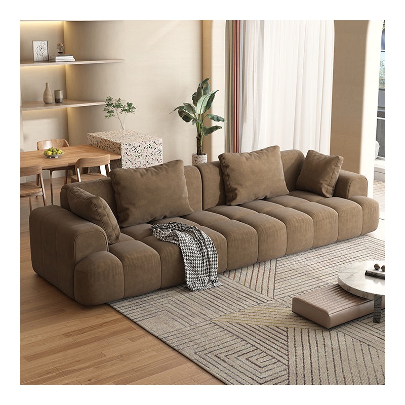 Factory Wholesale Indoor Home Hotel Villa Living Room Customization Furniture Sofa Set Minimalist Co