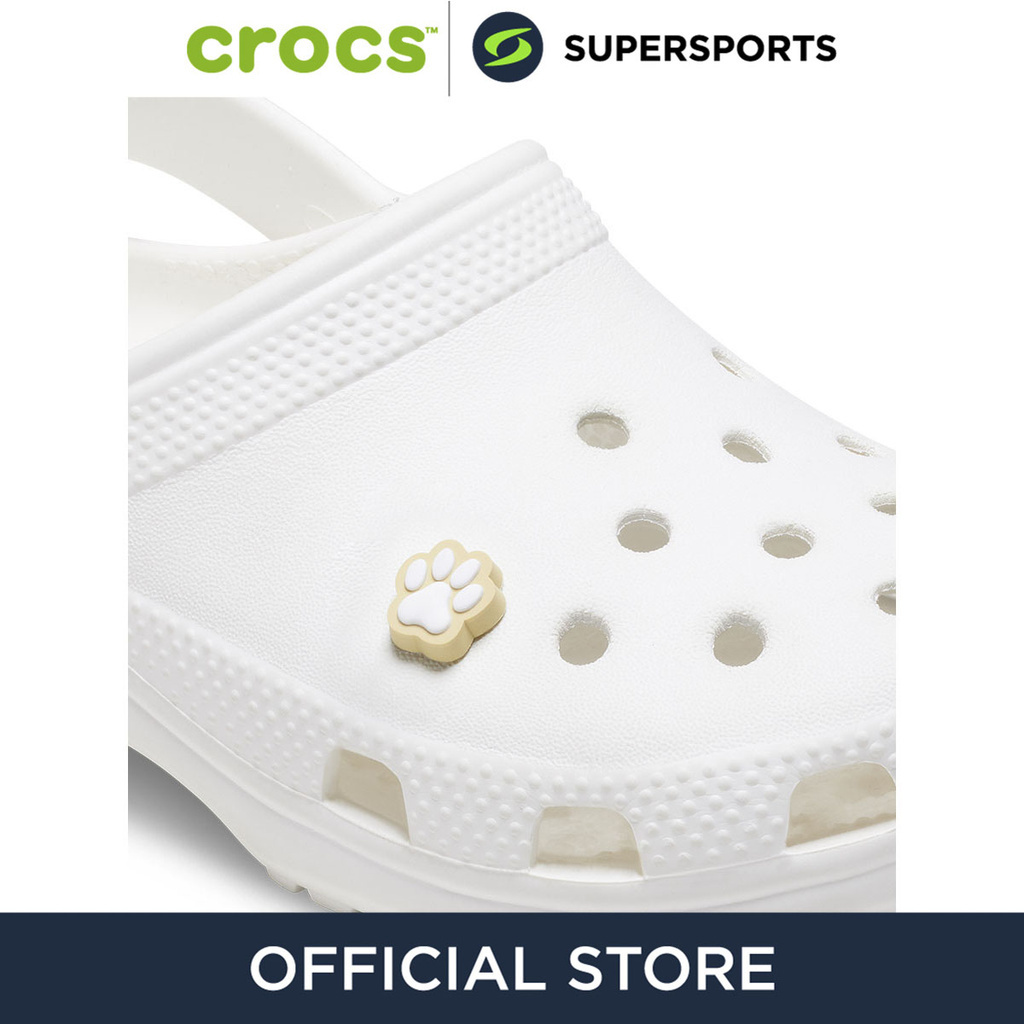 CROCS Jibbitz Beige Dog Paw ตัวติดรองเท้า