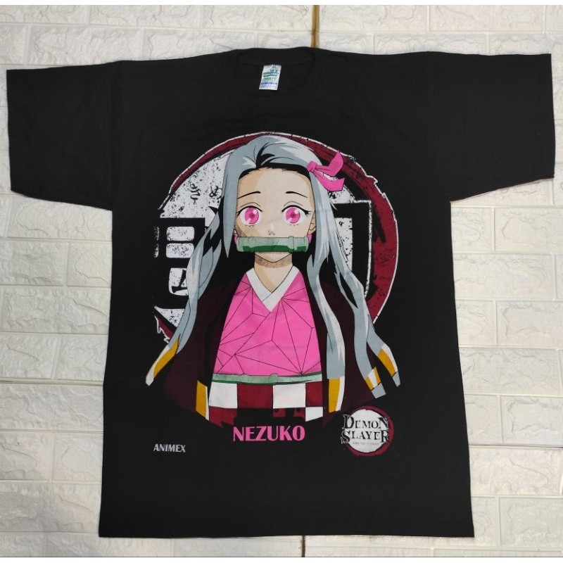 เสื้อยืด Animé เรื่อง DEMON SLAYER nesuko สกรีนหน้าหลัง เวอร์ชั่น เก่าหายากผลิตน้อยมีตัวเดียว เท่านั