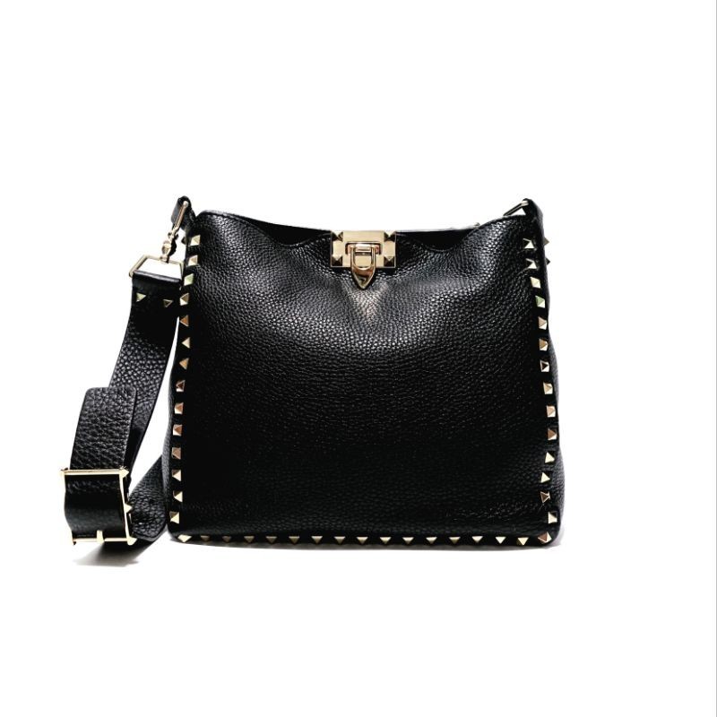 VALENTINO Rockstud Flip Lock Small Messenger Bag