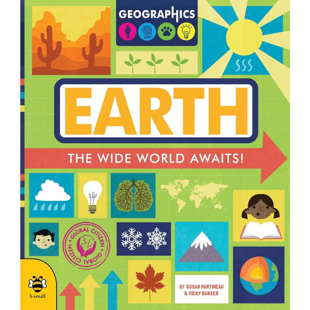 DKTODAY หนังสือ GEOGRAPHICS:EARTH (AGE4-8)